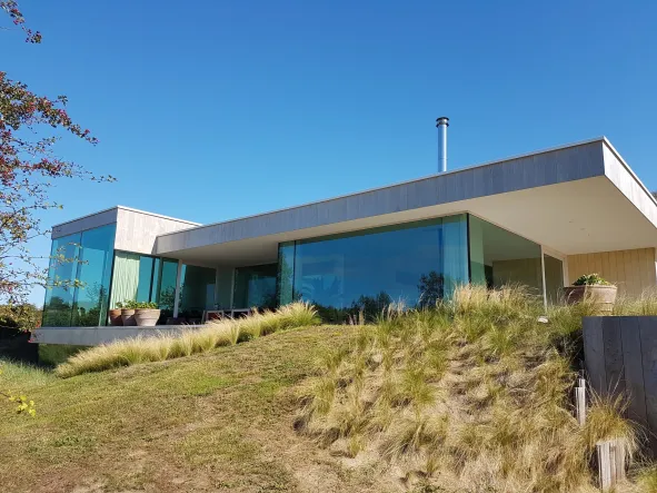Ramen voor moderne villa in Oostduinkerke