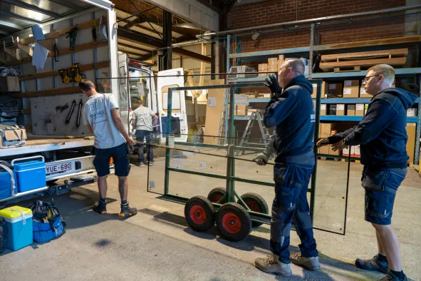 Afhaaldienst voor plaatsers
